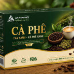 CÀ PHÊ XANH - TRÀ XANH 5 IN 1 THƯƠNG HIỆU AN TÂM VIỆT