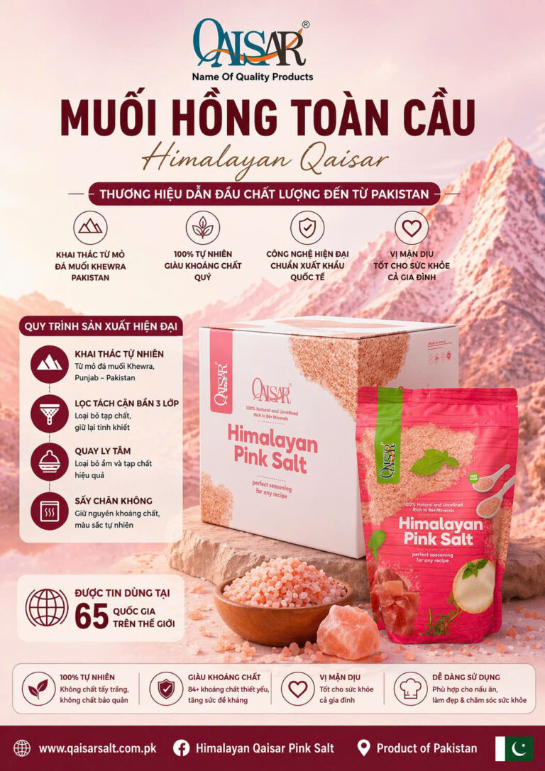 Muối hồng HIMALAYA QAISAR ZIP 500g
